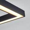 Cavareno Ceiling Light LED black, 1-light source