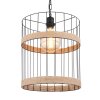 Globo HALIA Pendant Light brown, black, 1-light source