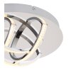 Globo KEANA Ceiling Light LED chrome, 1-light source