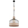 Globo HALIA Pendant Light brown, black, 1-light source