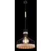 Globo HALIA Pendant Light brown, black, 1-light source
