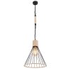 Globo HALIA Pendant Light brown, black, 1-light source