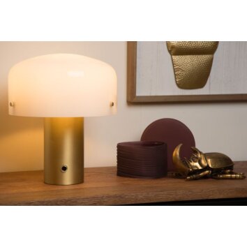 Lucide TIMON Table lamp brass, 1-light source