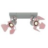 Lucide PICTO Ceiling Light grey, pink, 2-light sources