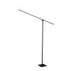 Lucide AGENA Floor Lamp LED black, 1-light source