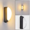 Arvier Outdoor Wall Light LED black, 1-light source