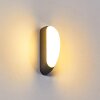 Arvier Outdoor Wall Light LED black, 1-light source