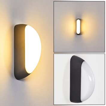 Arvier Outdoor Wall Light LED black, 1-light source