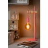 Lucide Pola Table lamp Dark wood, pink, 1-light source