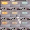 Fondaco Ceiling Light LED white, 1-light source, Remote control, Colour changer