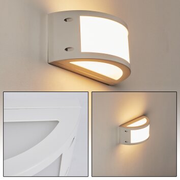 Pompeano Outdoor Wall Light LED white, 1-light source