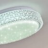 Suno Ceiling Light LED transparent, clear, white, 1-light source
