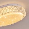 Suno Ceiling Light LED transparent, clear, white, 1-light source