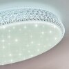 Suno Ceiling Light LED transparent, clear, white, 1-light source, Remote control