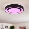 Grimacco Ceiling Light LED black, 1-light source, Colour changer