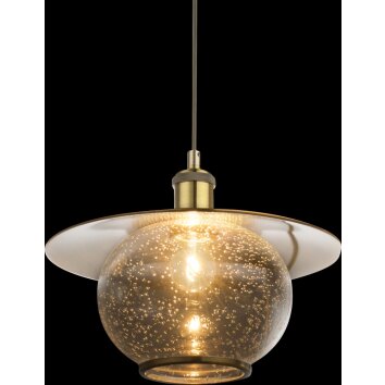 Globo NEVIS Pendant Light bronze, 1-light source