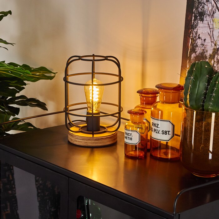 Husvik Table lamp Light wood, 1-light source
