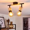 Sezze Ceiling Light Light wood, black, 2-light sources