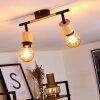 Sezze Ceiling Light Light wood, black, 2-light sources