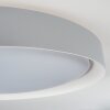 Beade Ceiling Light LED grey, white, 1-light source, Remote control, Colour changer