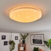 Rosenga Ceiling Light LED white, 1-light source, Remote control