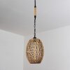 Sulzano Pendant Light brown, black, 1-light source