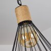 Sulzano Pendant Light brown, black, 1-light source