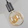 Hautahi Pendant Light Dark wood, black, 1-light source
