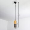 Lengalau Pendant Light black, 1-light source