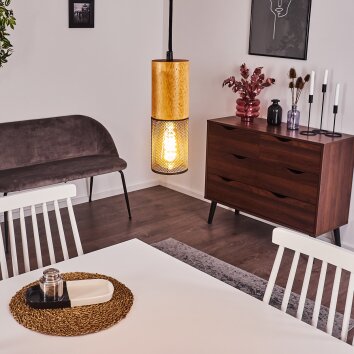 Lengalau Pendant Light black, 1-light source