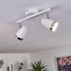 Idlewild Ceiling Light LED chrome, white, 2-light sources