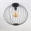 Wharua Ceiling Light black, 1-light source