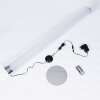 Tumurora Floor Lamp LED chrome, 1-light source, Remote control