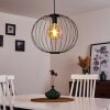 Wharua Pendant Light black, 1-light source