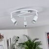 Planes Ceiling Light LED white, 3-light sources