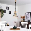 Sulzano Pendant Light brown, black, 1-light source