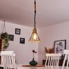 Sulzano Pendant Light brown, black, 1-light source