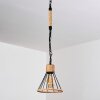 Sulzano Pendant Light brown, black, 1-light source