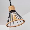 Sulzano Pendant Light brown, black, 1-light source
