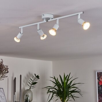 Planes Ceiling Light LED white, 4-light sources