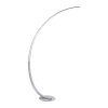Paul Neuhaus Q-VITO Floor Lamp LED stainless steel, 1-light source, Remote control