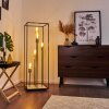 Salla Floor Lamp Dark wood, black, 5-light sources