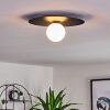 Marahu Ceiling Light black, 1-light source