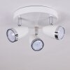 Idlewild Ceiling Light LED chrome, white, 3-light sources