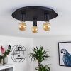 Esbjerg Ceiling Light black, 3-light sources