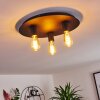 Esbjerg Ceiling Light black, 3-light sources