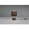 Reality Malu Table lamp dark brown, matt nickel, 1-light source
