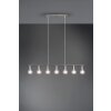 Reality Vannes Pendant Light matt nickel, 7-light sources