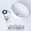 Alikata Pendant Light black, white, 1-light source