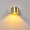 Badajoz Wall Light LED gold, brass, 1-light source
